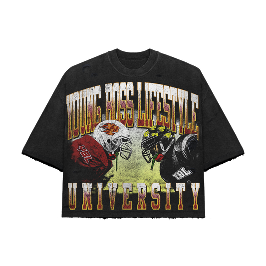 Black YBL Sports Tee