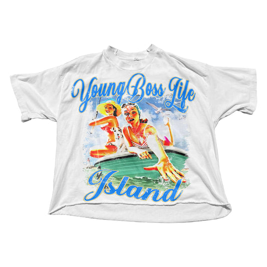 YBL Island crop tee